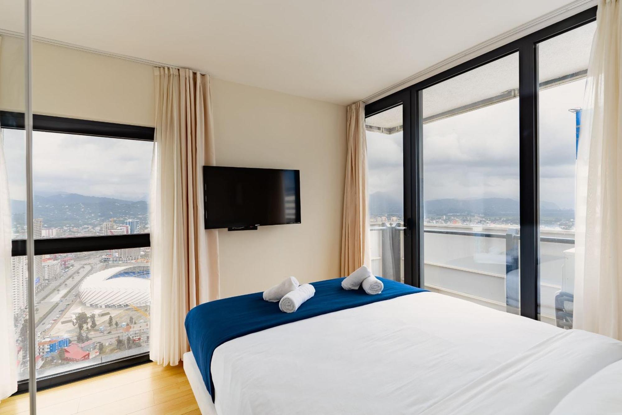 Orbi City Hotel With Sea View Batumi Exterior foto